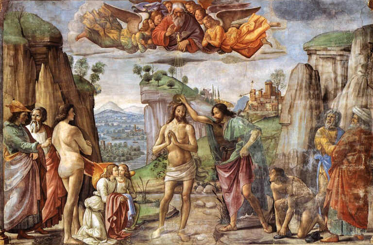 Il battesimo di Gesù