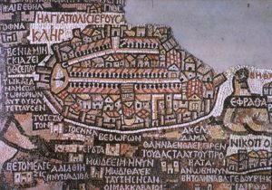 La geografia e la società della Palestina. Qumran
